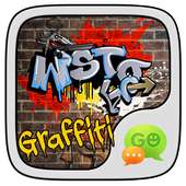 (FREE) GO SMS GRAFFITI THEME on 9Apps