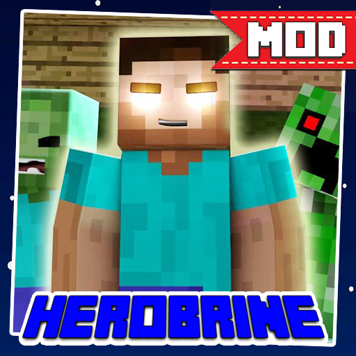 Mod Herobrine – Mod Skin Monster School MCPE 2021 icon