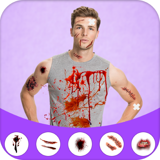 Injury Photo Maker Fight Photo Editor Battle Face आइकन