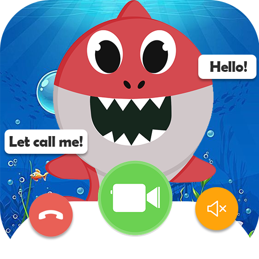 BABY SHARK Video Call &amp; Chat Simulation icon