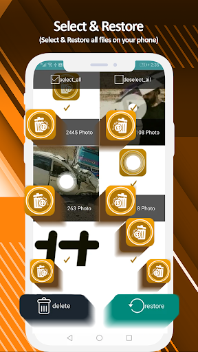 Deleted all files recovery app screenshot 3