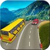 Hill Coach Bus Simulator : Winter Tour Mad Drive