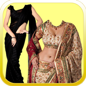 Sexy Saree Photo Suit icon