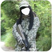 New Woman Army Photo Suit иконка