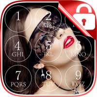 Girl in Mask Lock Screen on 9Apps