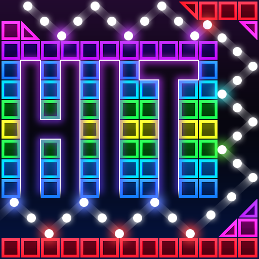 Bricks Breaker Hit - Glow Ball icon