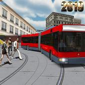 World luxury Metro Bus City Simulator 2019 icon