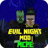 Mod Evil Night for MCPE icon