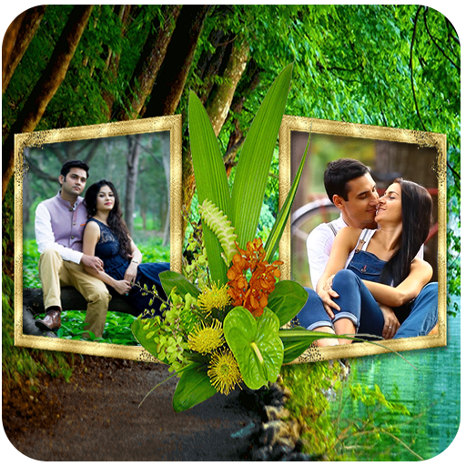 Natural Dual Photo Frame icon