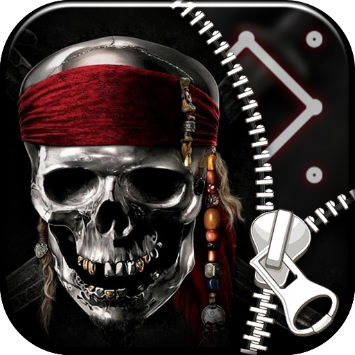 Skull Zipper Lock Screen icon