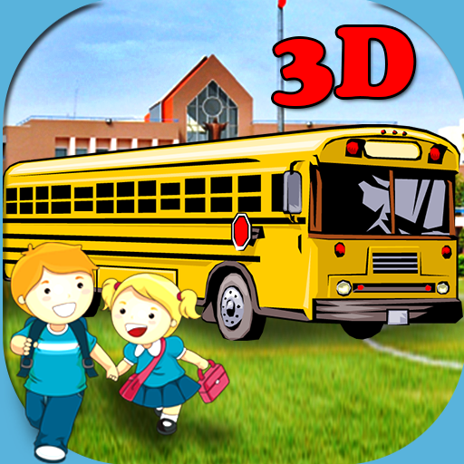 3D School Bus Driving icon