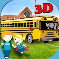 3D School Bus Driving