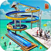 Wasser Park Spiele: Gleiten Spiel 3d on 9Apps