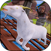 Angry Goat Simulator 3D: Mad Goat Attack icon