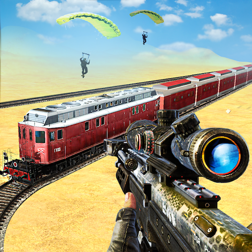 New Sniper 3d -Train Gun Shooter Free Game 2020 icon