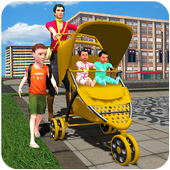 Virtual Nanny Babysitting Family Simulator icon