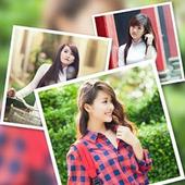 Photo collage art maker icon