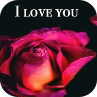 Flowers and Roses image GIFs, I love you photos 4K on 9Apps