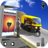 Tuk Tuk Auto Rickshaw Simulator - Hill Climb 3D icon