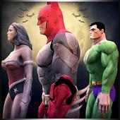 League of Justice: Grand superhero fight city hero