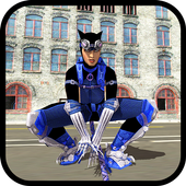 Super Cat Girl Crime Battle icon