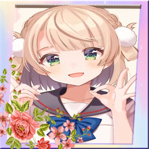Cute  Anime Schoolgirl Live Wallpaper HD 4K icon