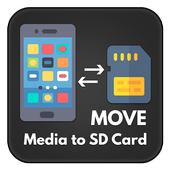 Move Media Files to SD Card icon