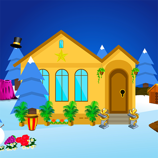 Best Escape Games 168 - Snow Village Escape Game icon