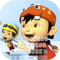 Boboiboy keyboard theme
