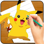 How to Draw Pokemon Go icon