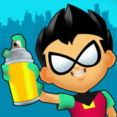 Subway Titans Go Train Robin Runner icon