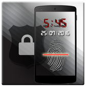 Finger Print Lock Screen Prank icon