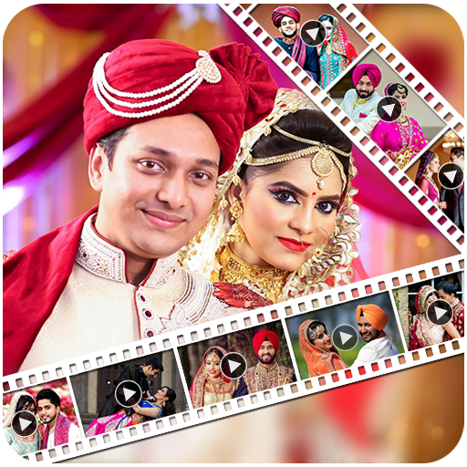 Marriage Photo Video Maker With Music icon
