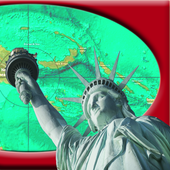 Geography Game Space Landing icon