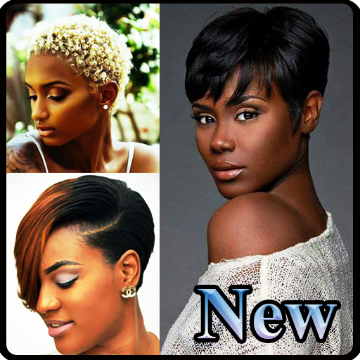 Black Women Short Haircut icon