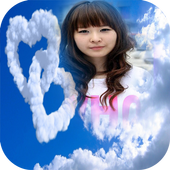 Clouds Photo Frame icon