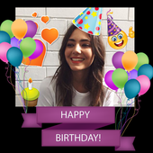 Happy Birthday Photo Frame icon