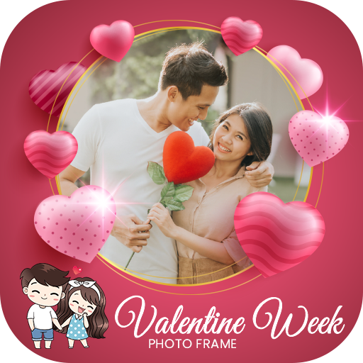 Valentine Week Photo Frame 2021 : Love Photo Frame icon