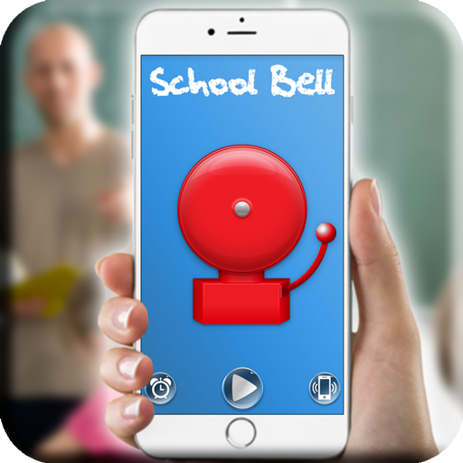 Simulate school bell icon