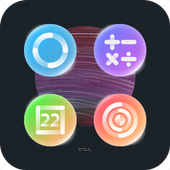 Colored Foam Candy Icon Pack icon