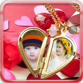 New Love Locket Photo Frame icon