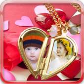 New Love Locket Photo Frame on 9Apps