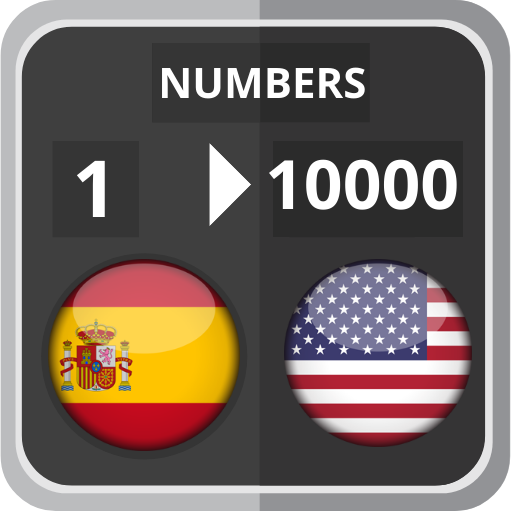 Numeros en español y ingles icon