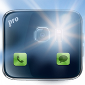 Light Alert on Call and sms icon