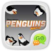 GO SMS PRO PENGUINS STICKER on 9Apps