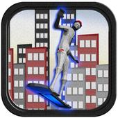 Racr : Sci-fi Surfer 3D icon