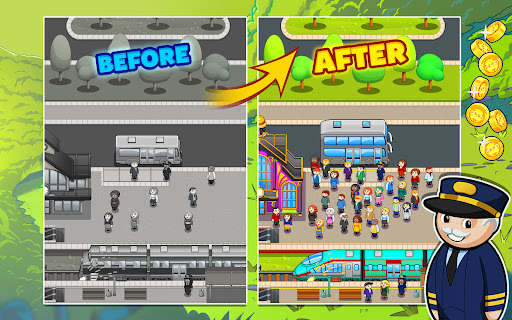 Idle Transport Trains screenshot 10
