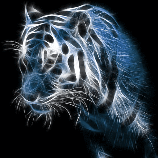 Neon Animal HD Wallpaper Background icon