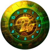 24 Clock Widget أيقونة