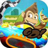 monkey kong kart icon